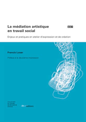 Couverture "La médiation artistique en travail social"