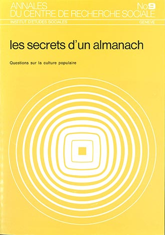 Couverture du livre Les secrets d'un almanach A09
