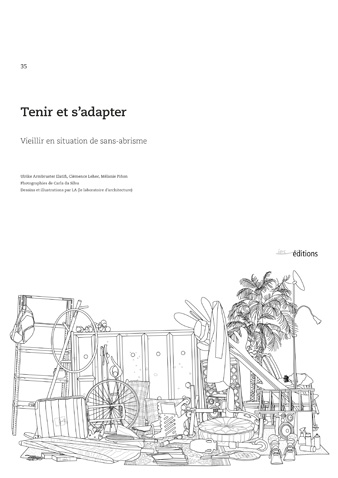 Couverture du livre Tenir et s'adapter publié aux Editions ies - IES35